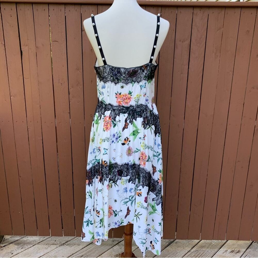 Joie | Onelia Porcelain Butterfly Dress NWT Size 10 - Picture 13 of 16